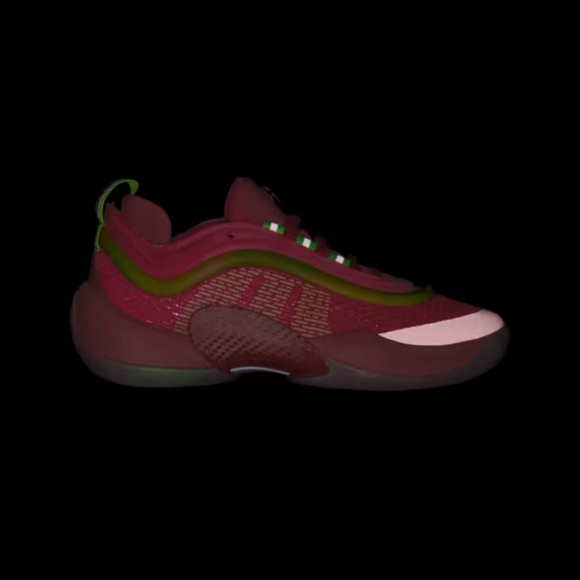 5Y Adidas Haribo Gummy Bears D.O.N. Issue 6 SMU Lucid Red Basketball Sneakers - Picture 4 of 11